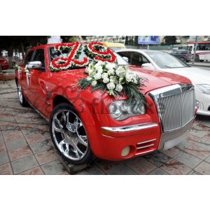 Wedding car decorations-6