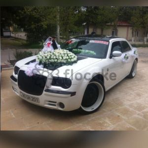 Wedding car decorations-9