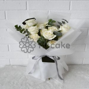 Белый цветок красоты - Букет цветов